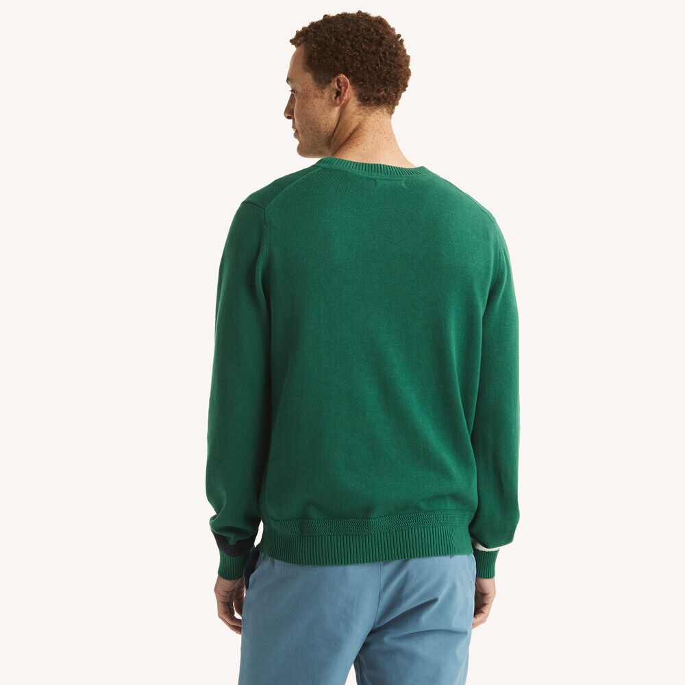 Crewneck Sweater,Nile,large