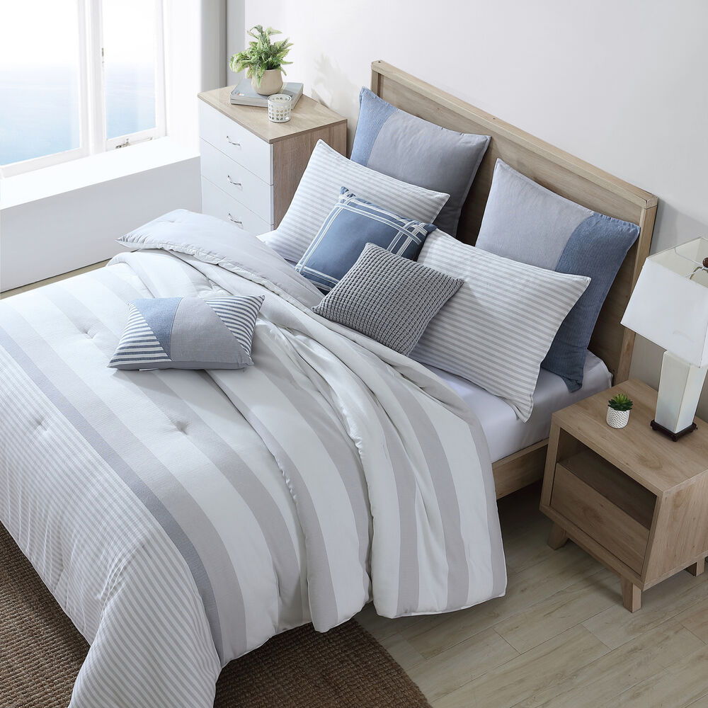 FAIRWATER FULL/QUEEN COMFORTER AND SHAM SET,Heather,large