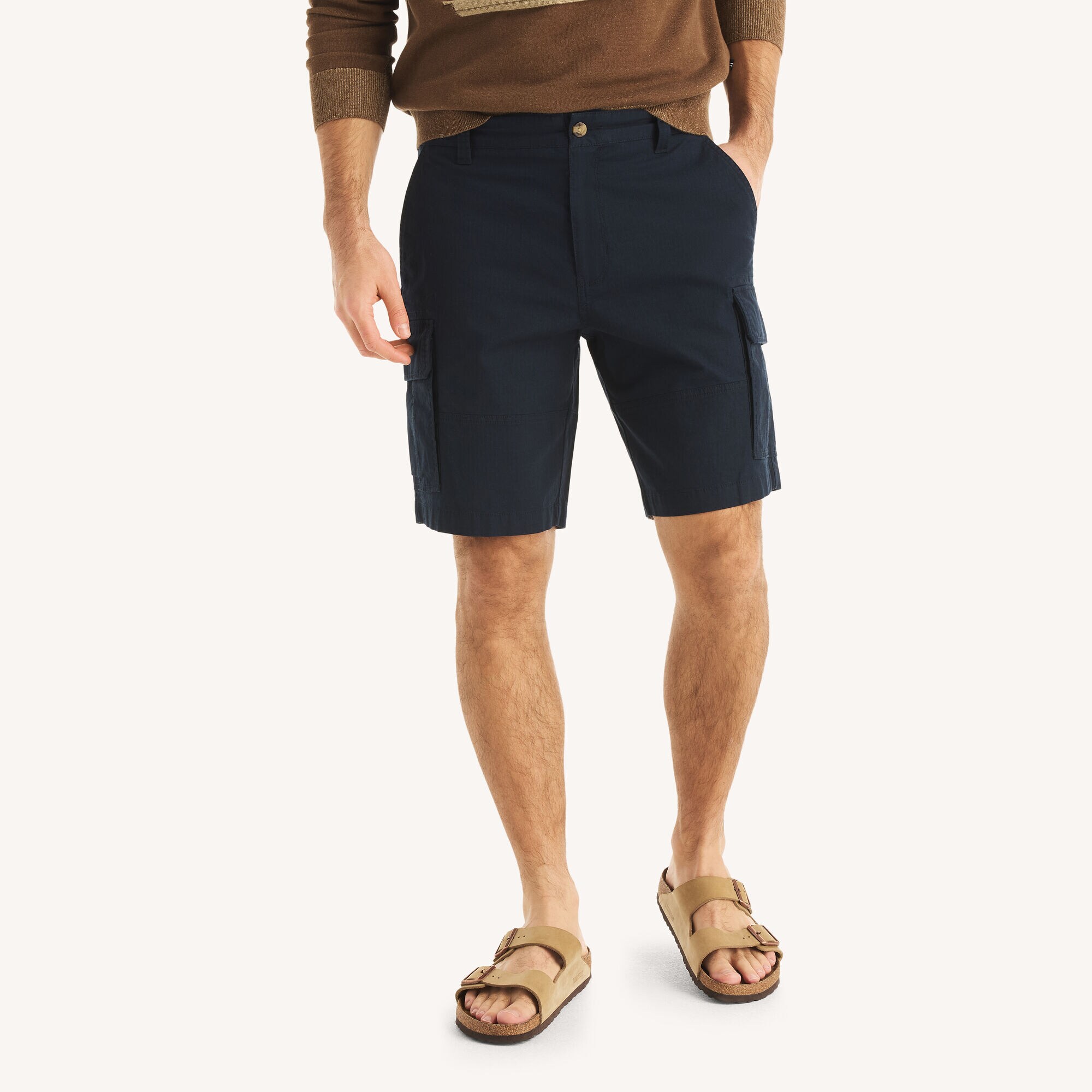 9.5" Navigator Stretch Cargo Short,True Navy,large