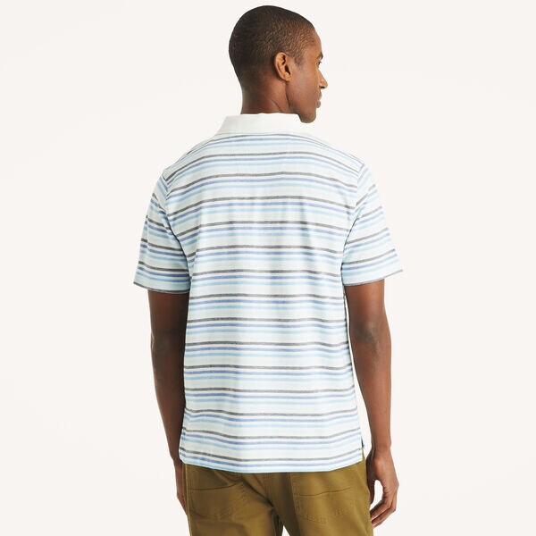 Classic Fit Striped Polo