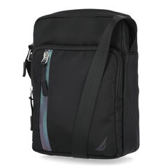 NYLON CROSSBODY BAG,Black,large