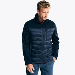 Navtech Mixed Media Jacket,Navy,large