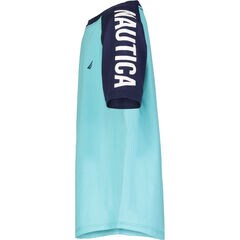 TODDLER BOYS' COLORBLOCK LOGO SLEEVE T-SHIRT (2T-4T),Nite Sea Heather,large
