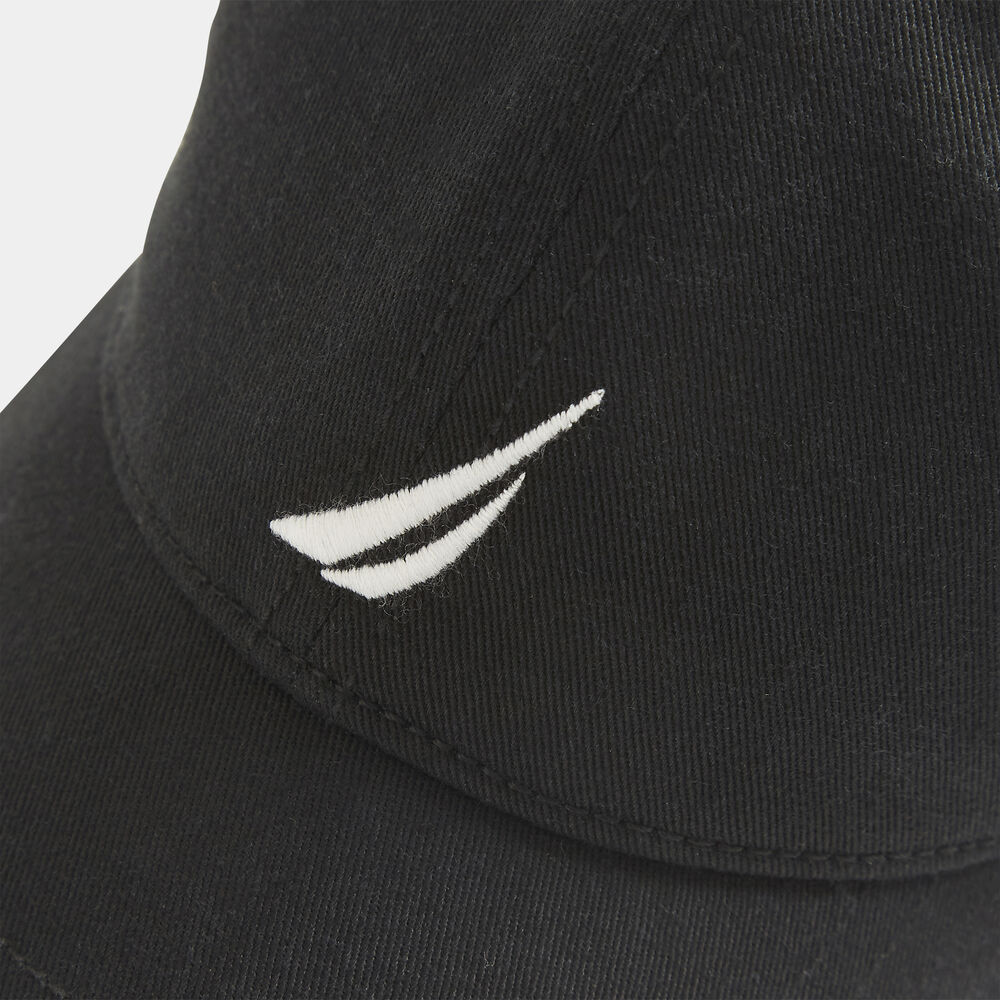 Chino Twill brand icon Cap,True Black,large