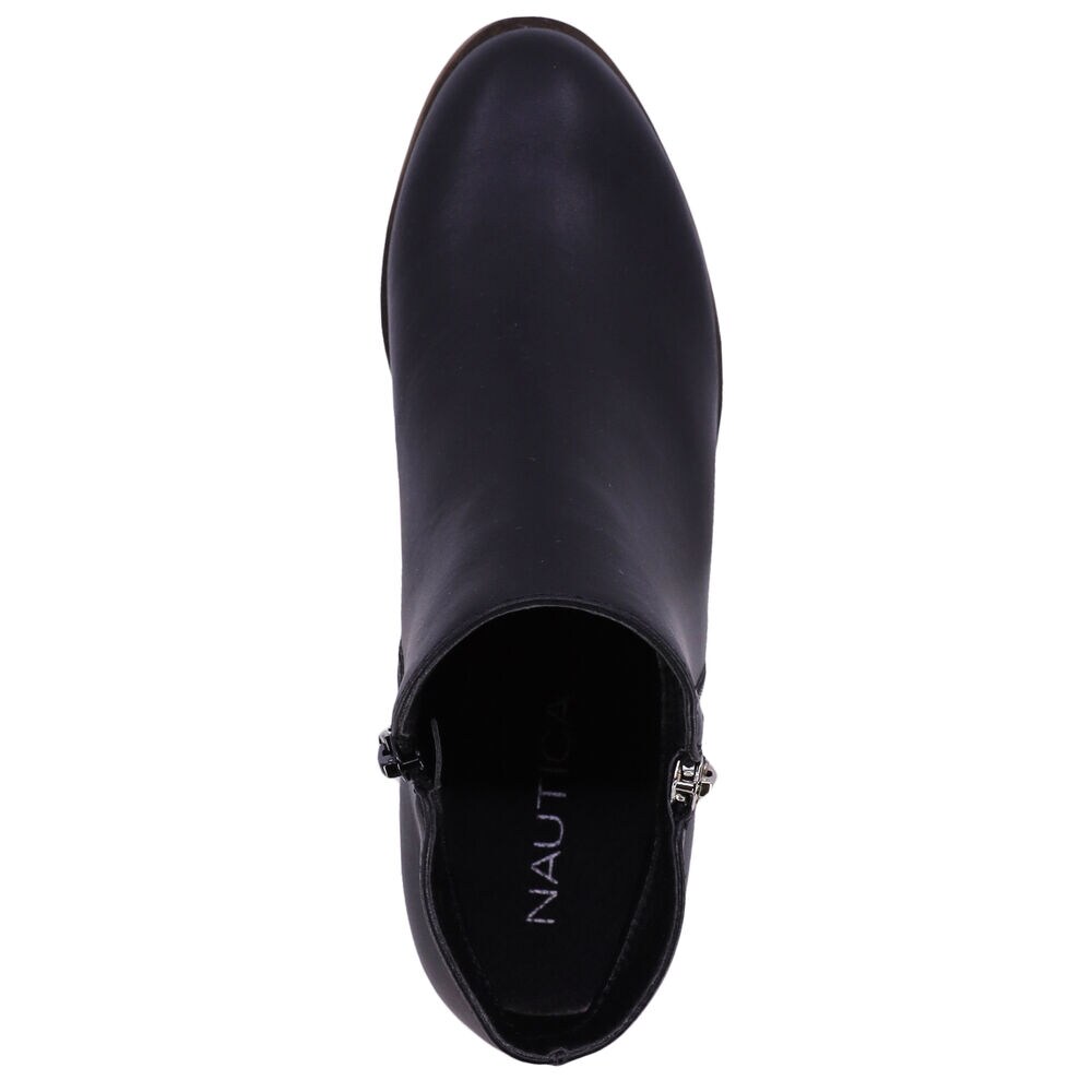 Suede Bootie,Black,large