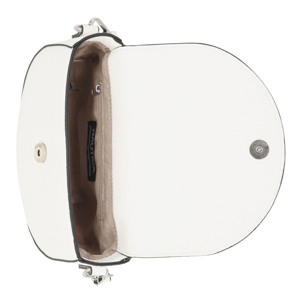 Flap Crossbody Bag,Antique White Wash,large