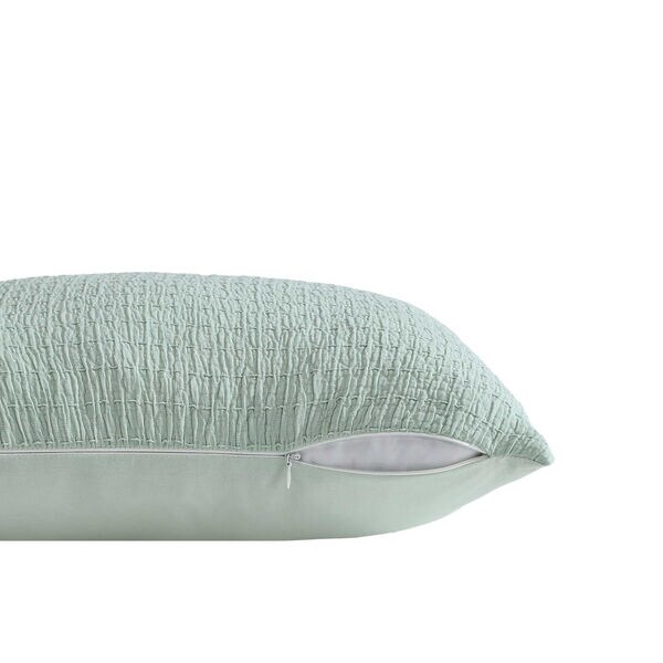 Wave Texture Turquoise Decorative Pillow