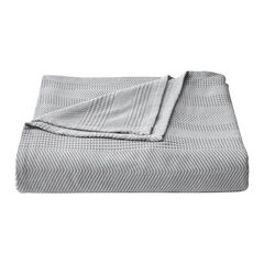 CHEVRON GREY TWIN BLANKET,Multi,large