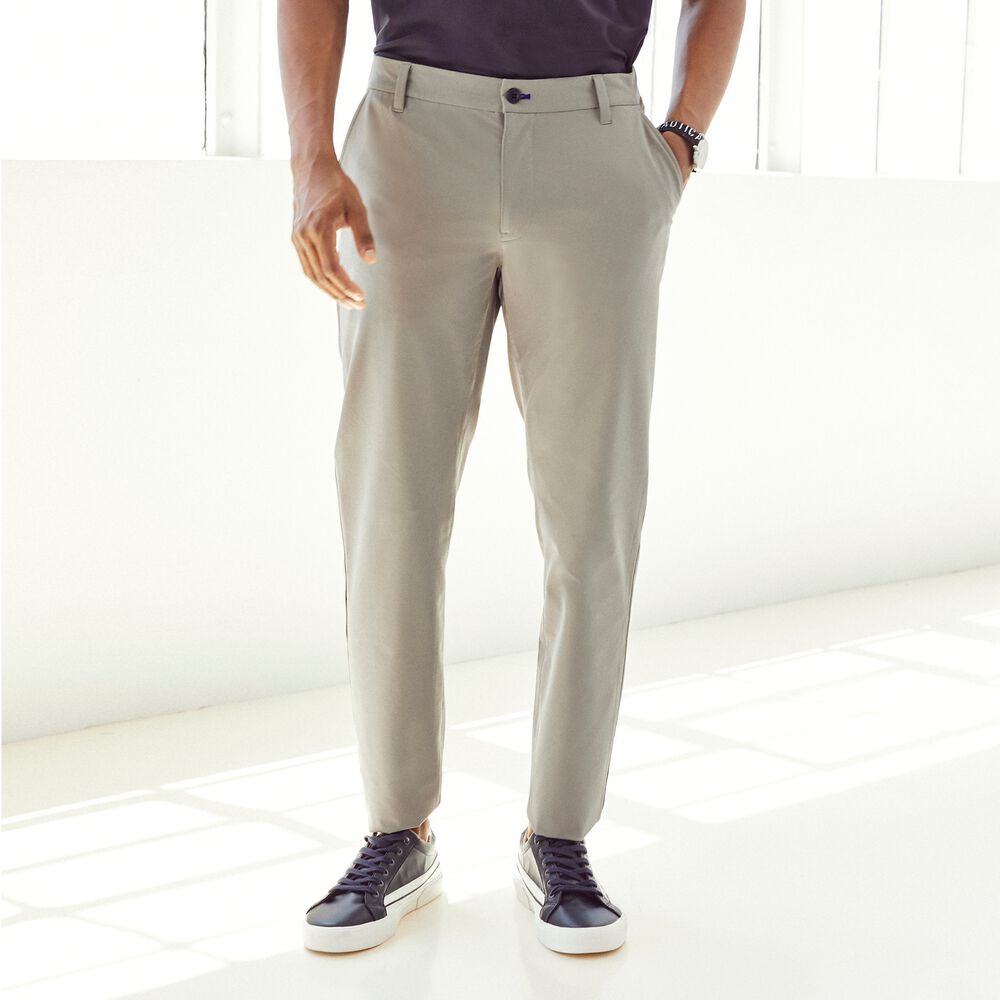 NAVTECH SLIM FIT WATER-REPELLANT PANT,Pewter Grey,large