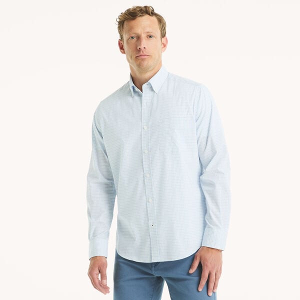Classic Fit Wrinkle-Resistant Plaid Shirt