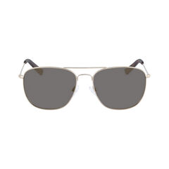 Navigator Sunglasses with Gold Frame,Sun Haze,large