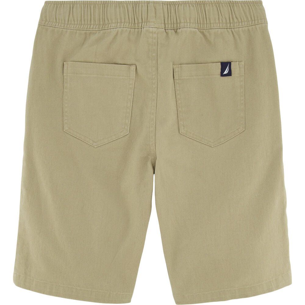 LITTLE BOYS' SOLID PULL-ON SHORT (4-7),Gesso,large