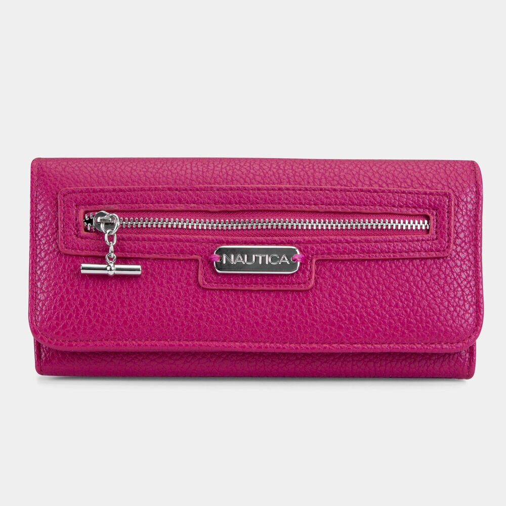 Above Board Wallet,Barely Pink,large