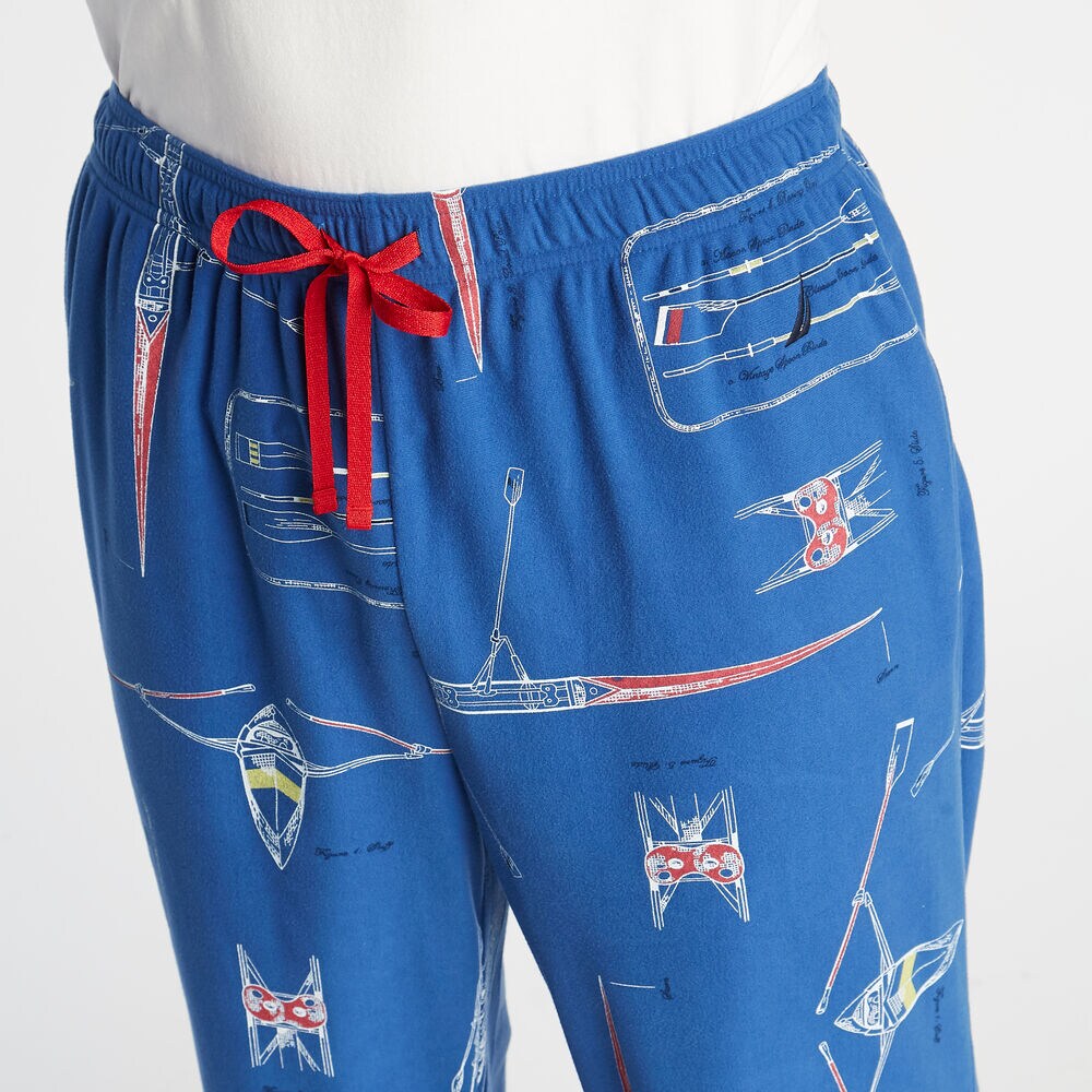 COZY FLEECE SLEEP PANT,Windsurf Blue,large