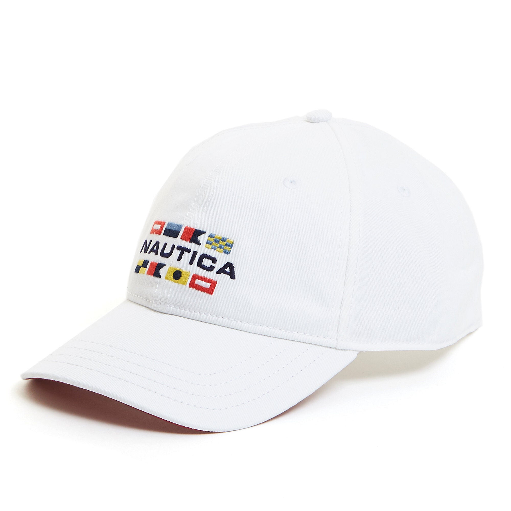 Signal Flag Baseball Cap,Bright White,large