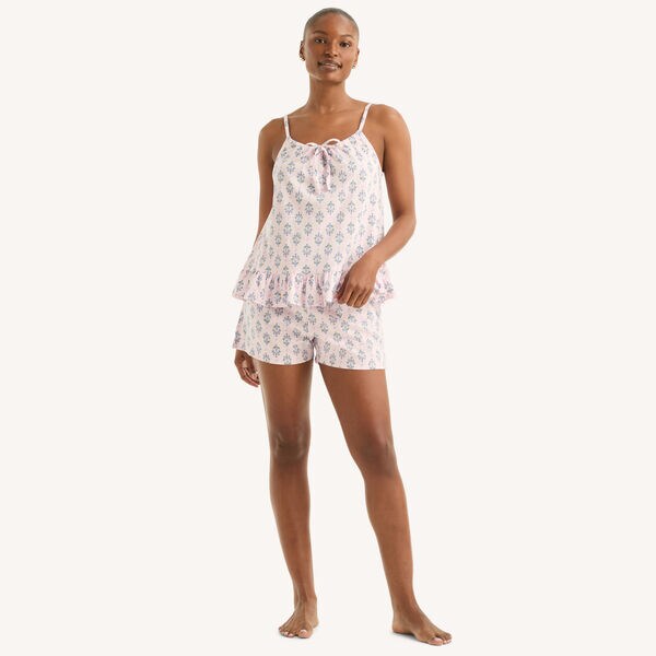 Printed Boxer Pajama Set