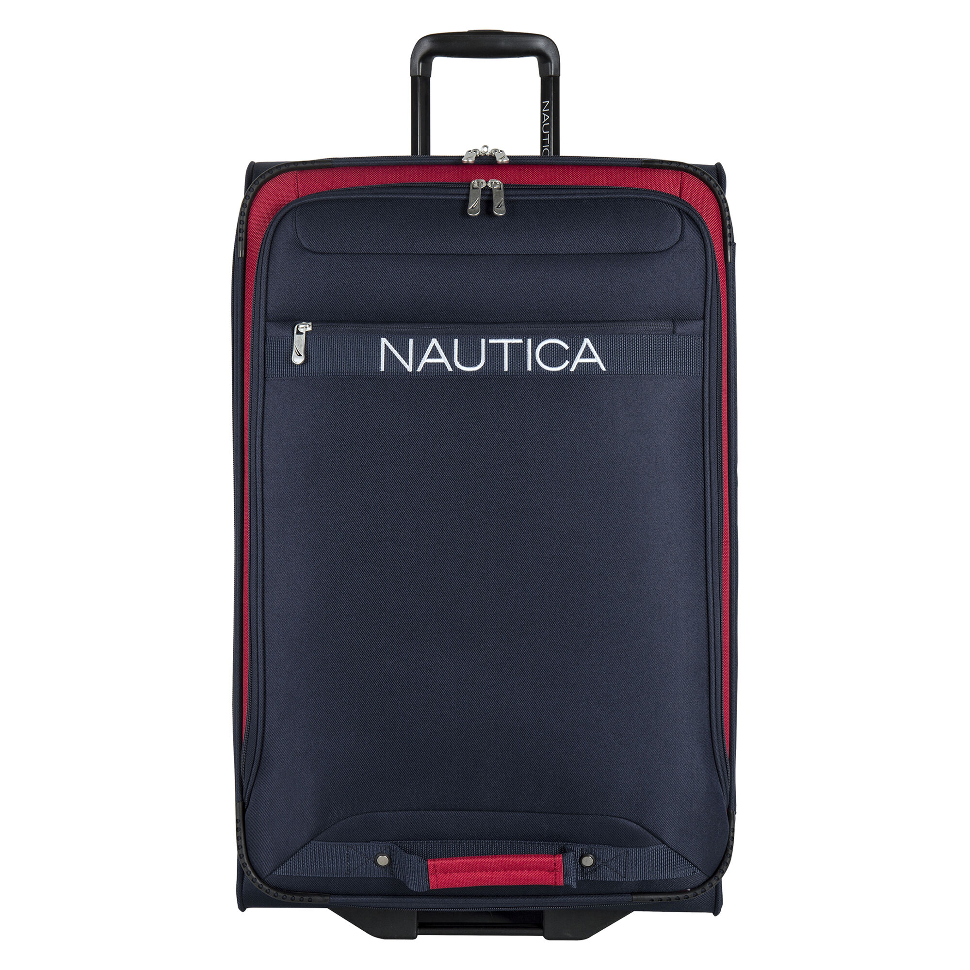 Hayes Point 28" Expandable Luggage in Navy/Red,Navy,large