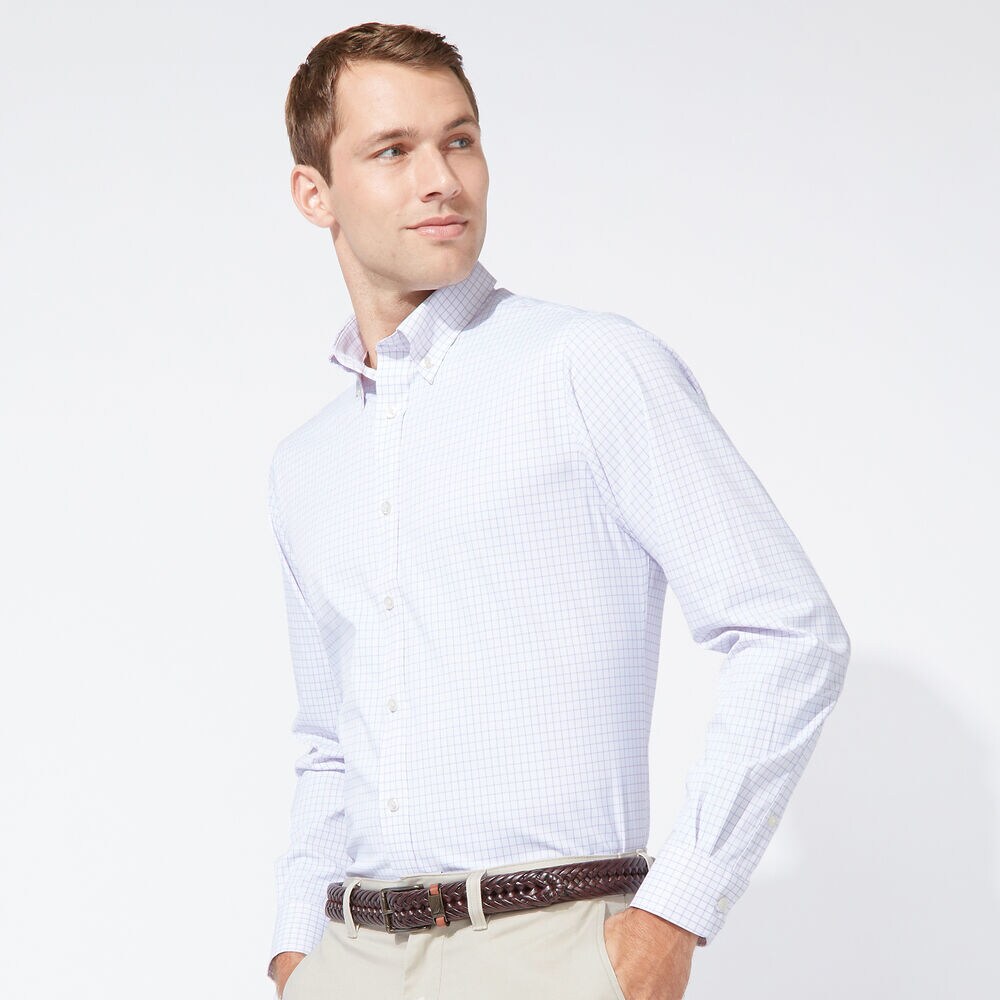 CLASSIC FIT PERFORMANCE TECH SHIRT,Oatmeal Heather,large