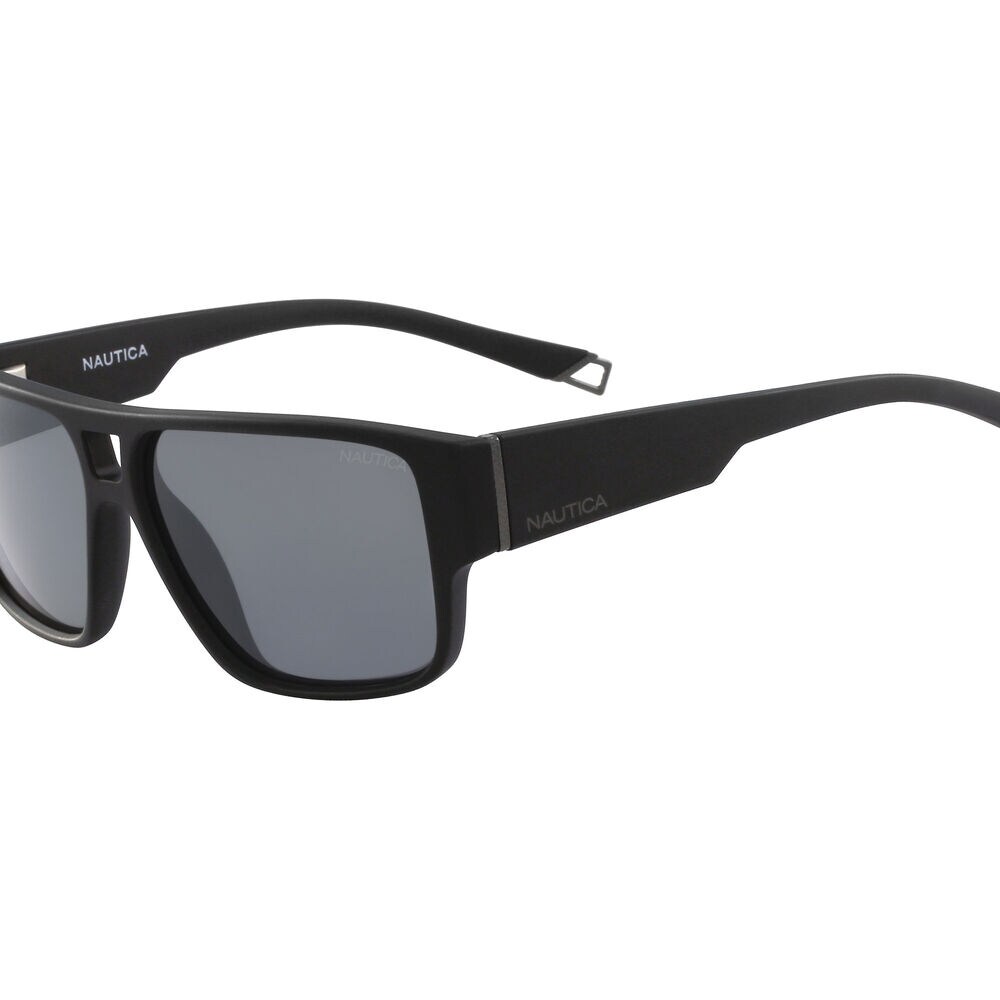 Classic Matte Black Sunglasses,Black,large