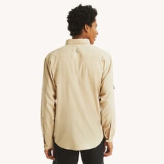 Nautica OTF UPF 30+ Shirt,Pale Blue,large