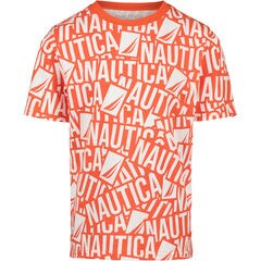 BOYS' LOGO GRAPHIC T-SHIRT (8-20),Tropic Orange,large