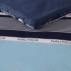 Elliot Navy King Comforter & Sham Bonus Set,Bali Bliss,large