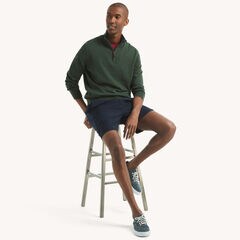 Navtech Quarter-Zip Sweater,Galley Green,large