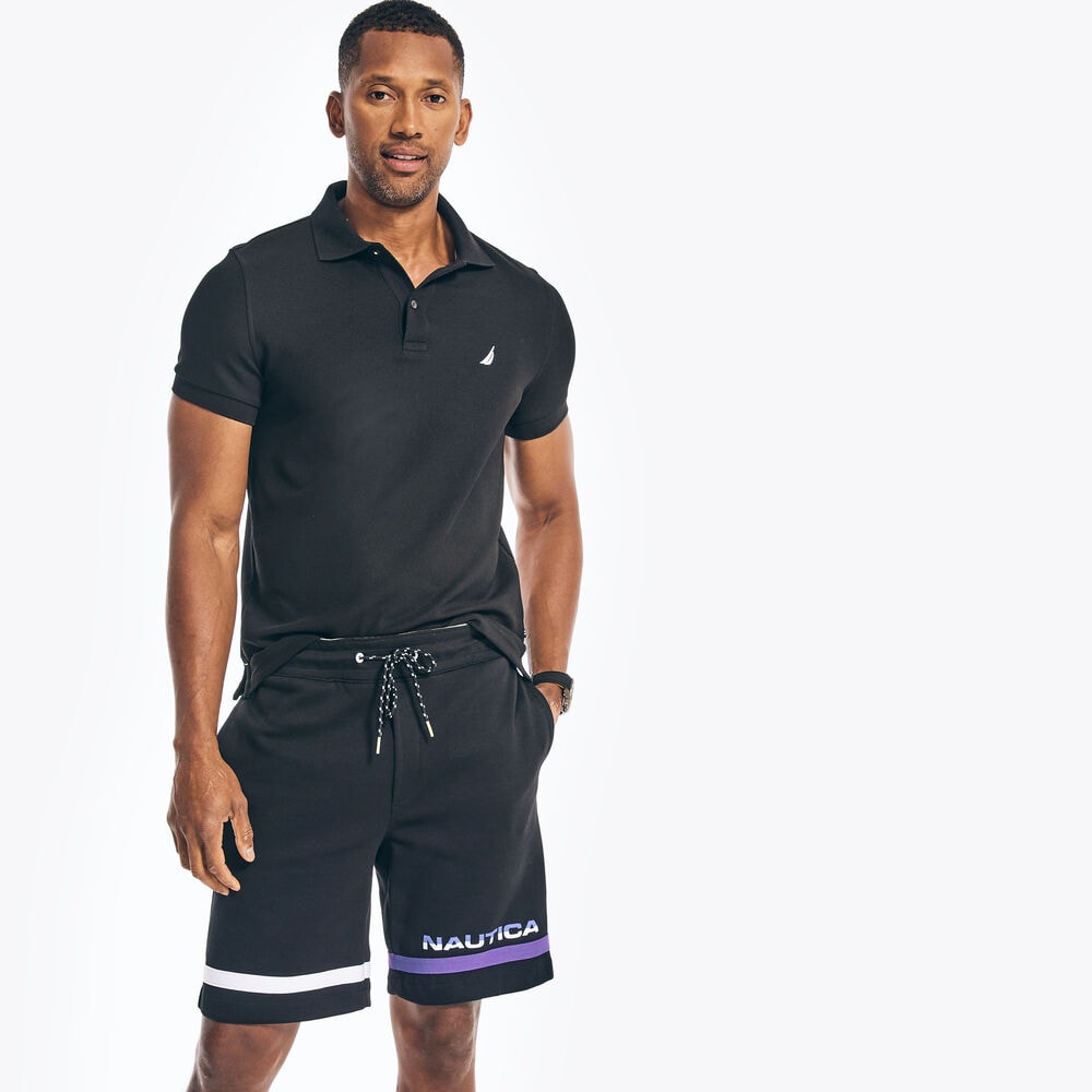 COMPETITION 9" LOGO SHORT,True Black,large