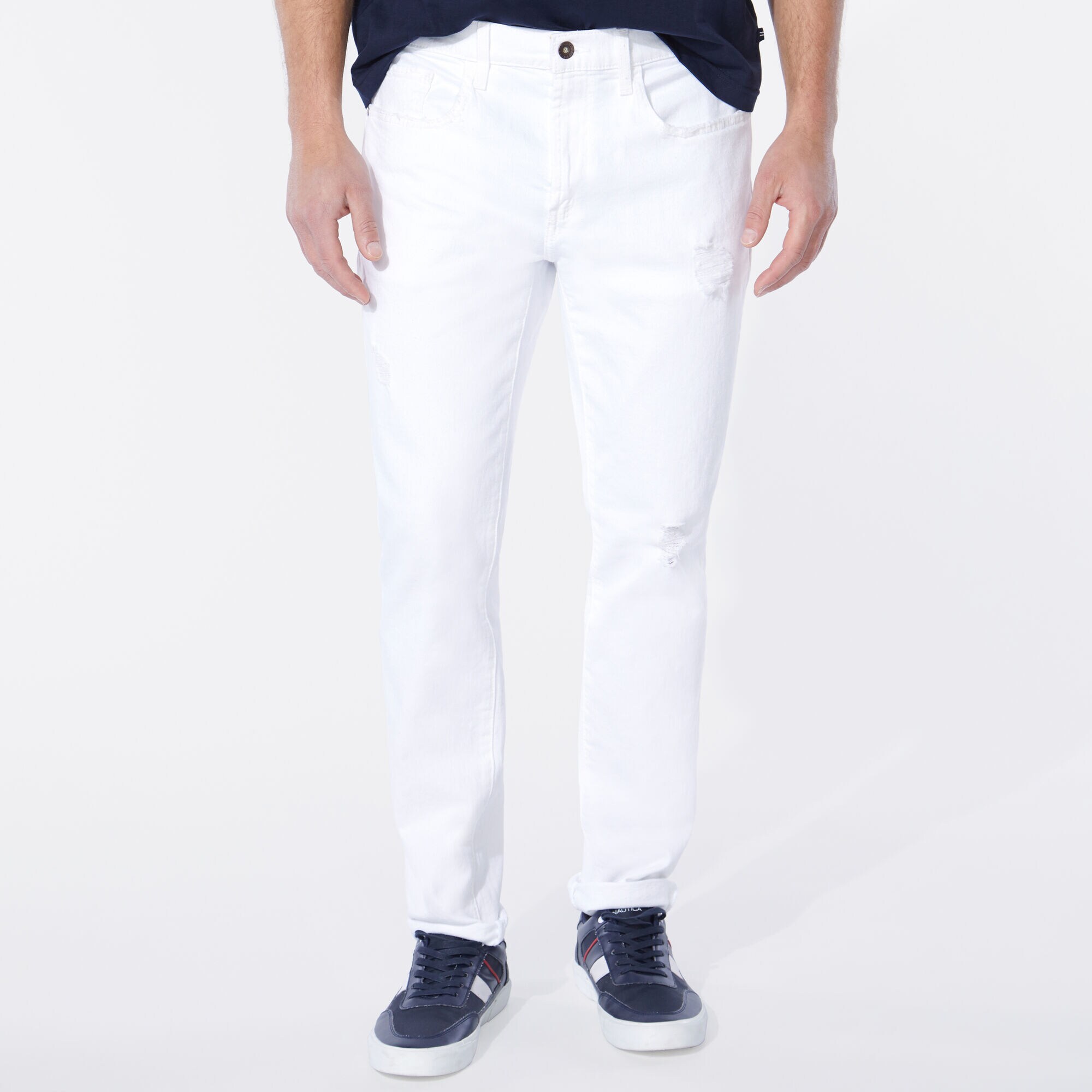 NAUTICA JEANS CO. ORIGINAL DENIM,Snow,large