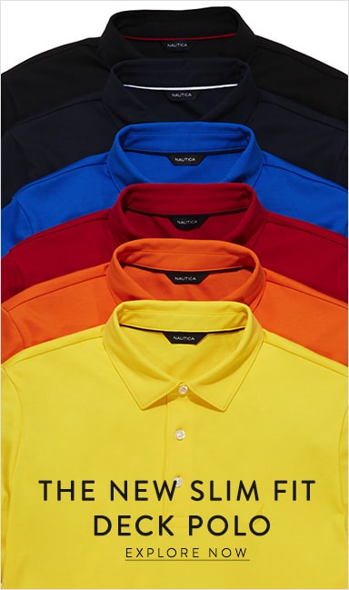 The New Slim Fit Deck Polo Shirts