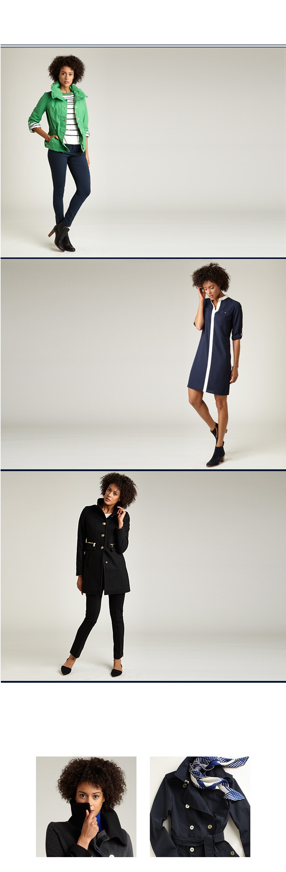 The Fall Style Guide: The Nylon Anorak Jacket, Colorlessblock Shirt Dress, Pintuck Ponte Pant